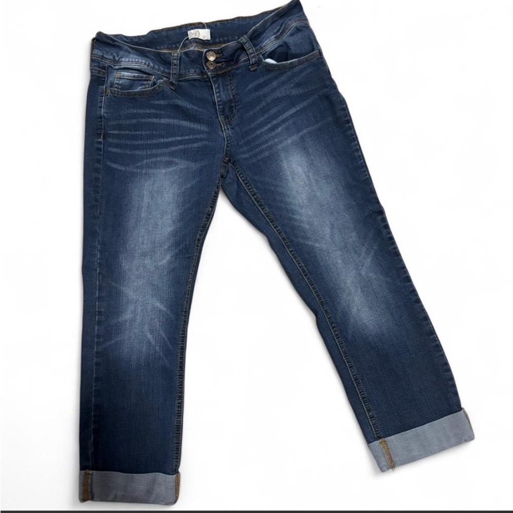 Heritage Dark Blue Ankle Jeans